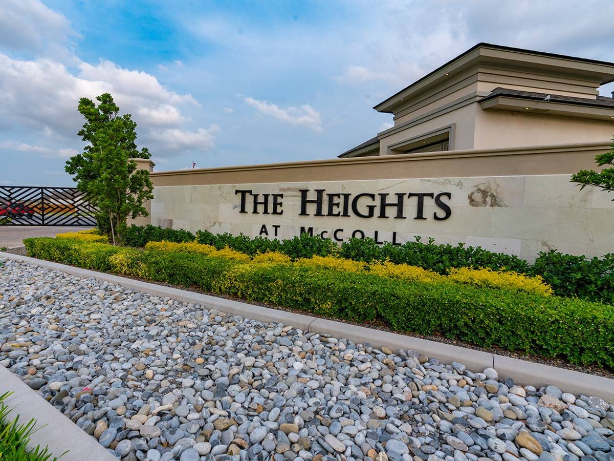 The Heights at McColl entrance