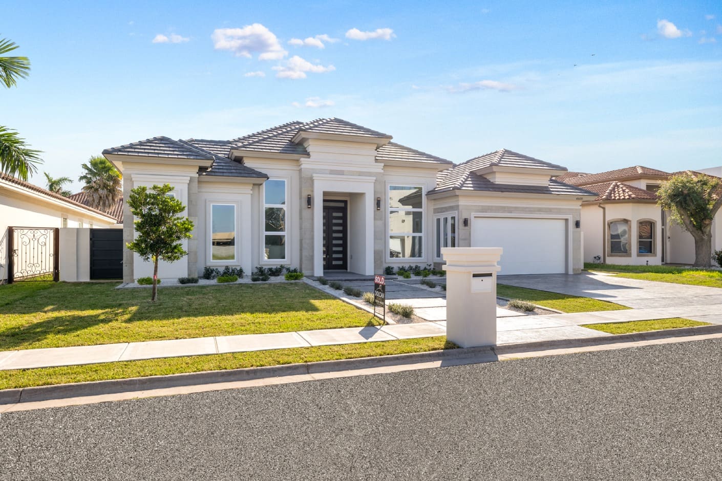 Custom home feature