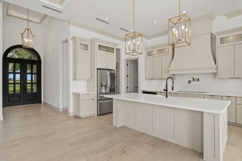 Kitchen design by Dolcan Homes McAllen
